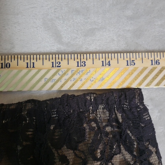 Y2K Black Lace Whimsigoth Maxi Skirt Medium - Picture 9 of 10